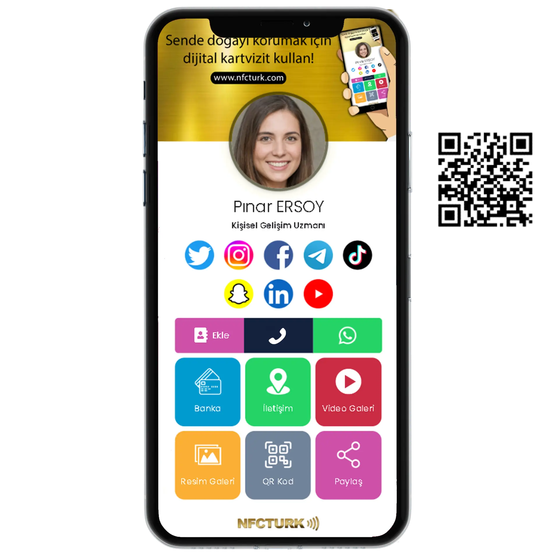NFCTURK Digital Card- YOUR CORPORATE FACE IN THE DIGITAL WORLD